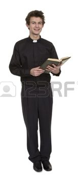 20020071-young-priest-holding-bible-over-white-background